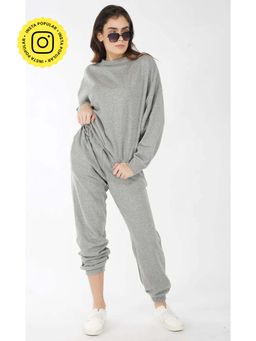 The Clothing Factory - Soft Touch Cotton Fleece Jogger - Grey