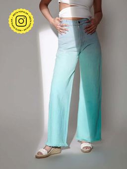 The Clothing Factory - Blue Ombre Denim Jeans