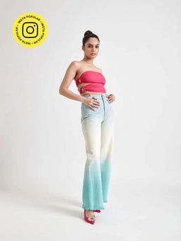 The Clothing Factory - Blue Ombre Denim Jeans