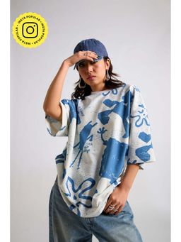 The Clothing Factory - Be The Change Printed Oversized T-Shirt