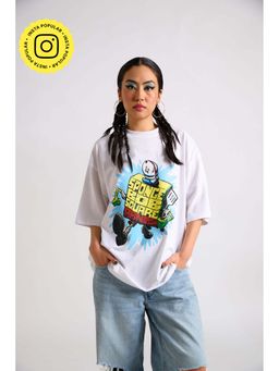 The Clothing Factory - Sponge Script Fry Cook Oversized T-Shirt