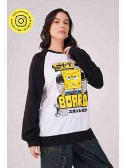 The Clothing Factory - SpongeBob: So Board Printed Oversized T-Shirt