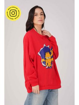 The Clothing Factory - Garfield: Out To Get You Oversized Sweatshirt