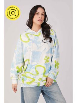 The Clothing Factory - SpongeBob Printed Oversized Hoodie
