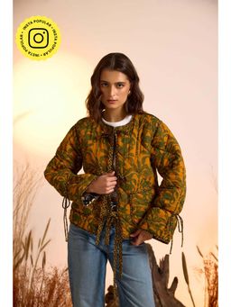 The Clothing Factory - Printed Reversible Quilted Jacket