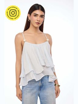 The Clothing Factory - Bluebell Pearl Cami Top