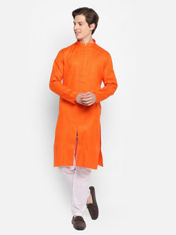 Devoiler - Regular Fit Long Kurta For Men