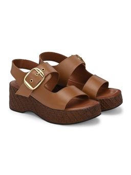 Delize - Women Beige Wedges Heels