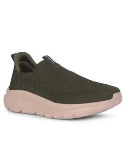 Power - Men Olive Walking Shoes