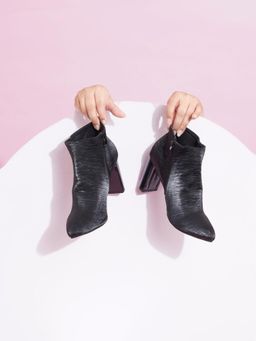 Sherrif Shoes - Women Black Casual Boots