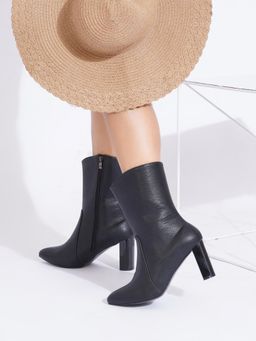 Sherrif Shoes - Women Black Casual Boots