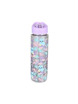 Smily Kiddos - Sipper Bottle 750 ml - Kitty Theme - Purple (M)