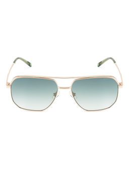 Opium Eyewear - Men Navigator Sunglass 100% UV Protection Green Lens (OP-10359-C01-60) (60)