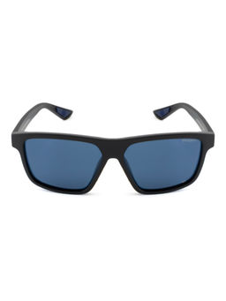 Opium Eyewear - Men Wayfarer Sunglass Polarized & UV Protection Blue Lens (OP-10367-C01-57) (57)