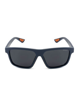 Opium Eyewear - Men Wayfarer Sunglass Polarized & UV Protection Grey Lens (OP-10367-C03-57) (57)