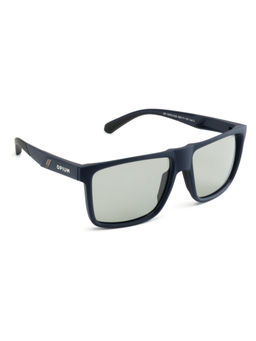 Opium Eyewear - Men Wayfarer Sunglass 100% Photo Chromic Grey Lens (OP-10372-C02-58) (58)