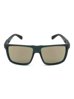 Opium Eyewear - Men Wayfarer Sunglass Polarized & UV Protection Grey Lens (OP-10372-C04-58) (58)