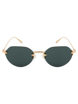 Opium Eyewear - Women Hexa Sunglass 100% Uv Protection Green Lens (Op-10379-C01-52) (52)