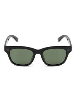 Opium Eyewear - Unisex Wayfarer Sunglass Polarized & UV Protection Green Lens (OP-10381-C01-49) (49)