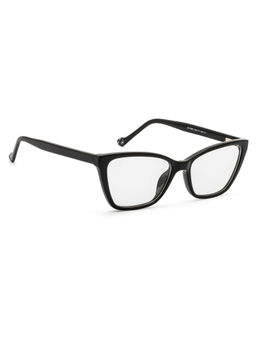 PERKEY - Soft Cat Eye Full Rim Black Eyeglass Frame For Women (OPTL0021-C1) (53)