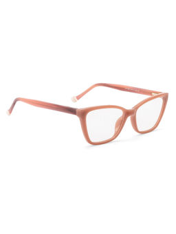 PERKEY - Full Rim Soft Cat Eye Pink Spectacle Frame For Women (OPTL0021-C3) (53)