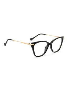 PERKEY - Cat Eye Black Glossy Spectacle Frames For Women (OPTL0023-C1) (52)