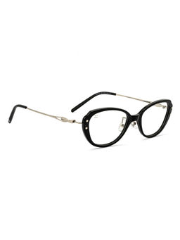 PERKEY - Full Rim Oval Black Eyeglass Frame For Women (OPTL0025-C1) (49)