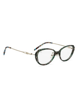 PERKEY - Small Fit Oval Green Fusion Eyeglass Frames For Women (OPTL0025-C4) (49)
