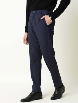 Rare Rabbit - Ander Navy Blue Trouser