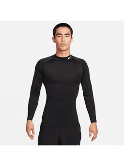 Nike - Pro Men's Dri-FIT Fitness Mock-Neck Long-Sleeve Top
