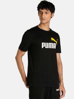 Puma - ESS 2 Col Logo Men Black T-Shirt