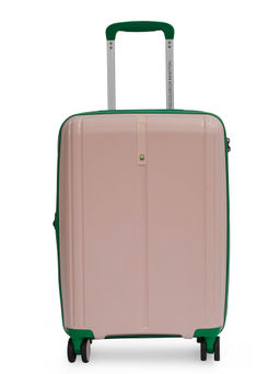 United Colors of Benetton - Cabin Trolley Bag Emerald Plus - Baby Pink