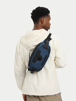 Ozuko - FLEXPOUCH Range Blue Soft Waist Belt Bag