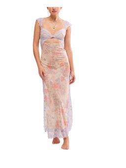 Free People - Suddenly Fine Maxi Pull On Dress - Beige