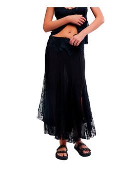 Free People - Nice To Meet You Maxi Skirt - Black