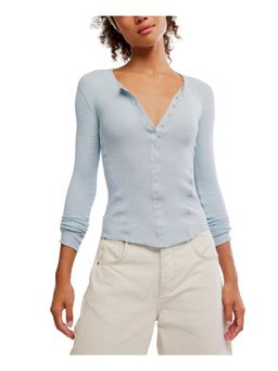 Free People - Going Places Cardigan - Sky