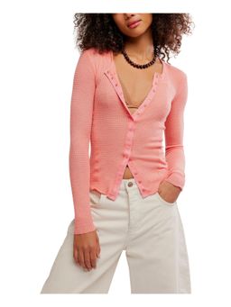 Free People - Going Places Cardigan - Rust