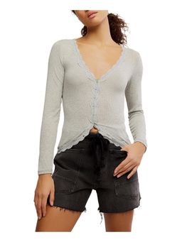Free People - Big Love Cardigan - Grey