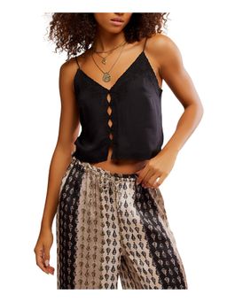 Free People - Pieces Of You Cami Top - Black