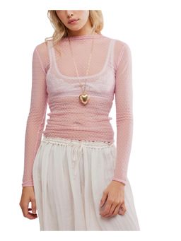 Free People - Minding My Business Top - Pink