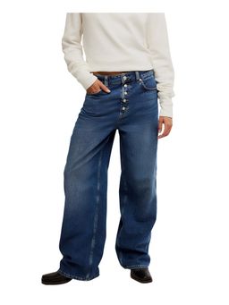 Free People - Nia Bf Jeans - Blue