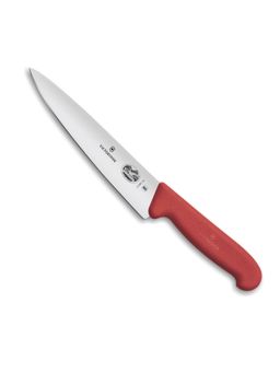 Victorinox - Fibrox Chef's Carving Knife Red