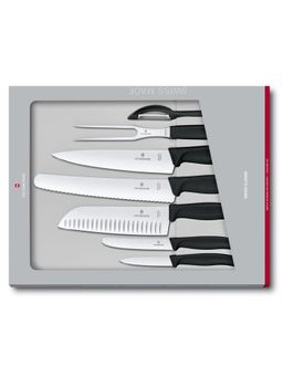 Victorinox - Swiss Classic Kitchen Set 7 Pieces Black
