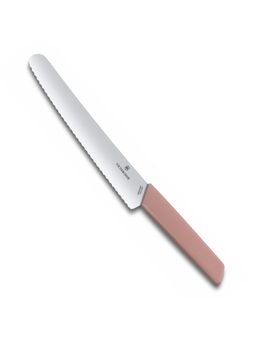Victorinox - Swiss Modern Bread & Pastry Knife Wavy Edge Rose