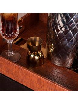 SAGE KONCPT - Oval Peg Measurer with Handle Rose Gold Finish