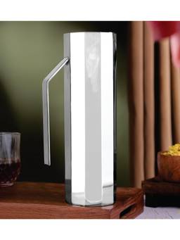 SAGE KONCPT - Stainless Steel Aura Water Jug Silver Finish
