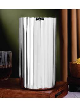 SAGE KONCPT - Fluted Wine Chiller Silver Finish Stainless Steel