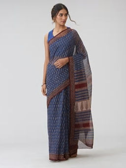 Fabindia - Cotton Silk Kota Printed Sari