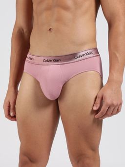 Calvin Klein - Men Multi-Color Cotton Solid Briefs (Pack of 3)