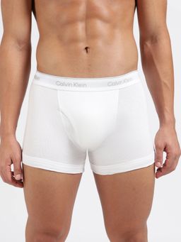 Calvin Klein - Men Multi-Color Cotton Solid Trunks (Pack of 3)